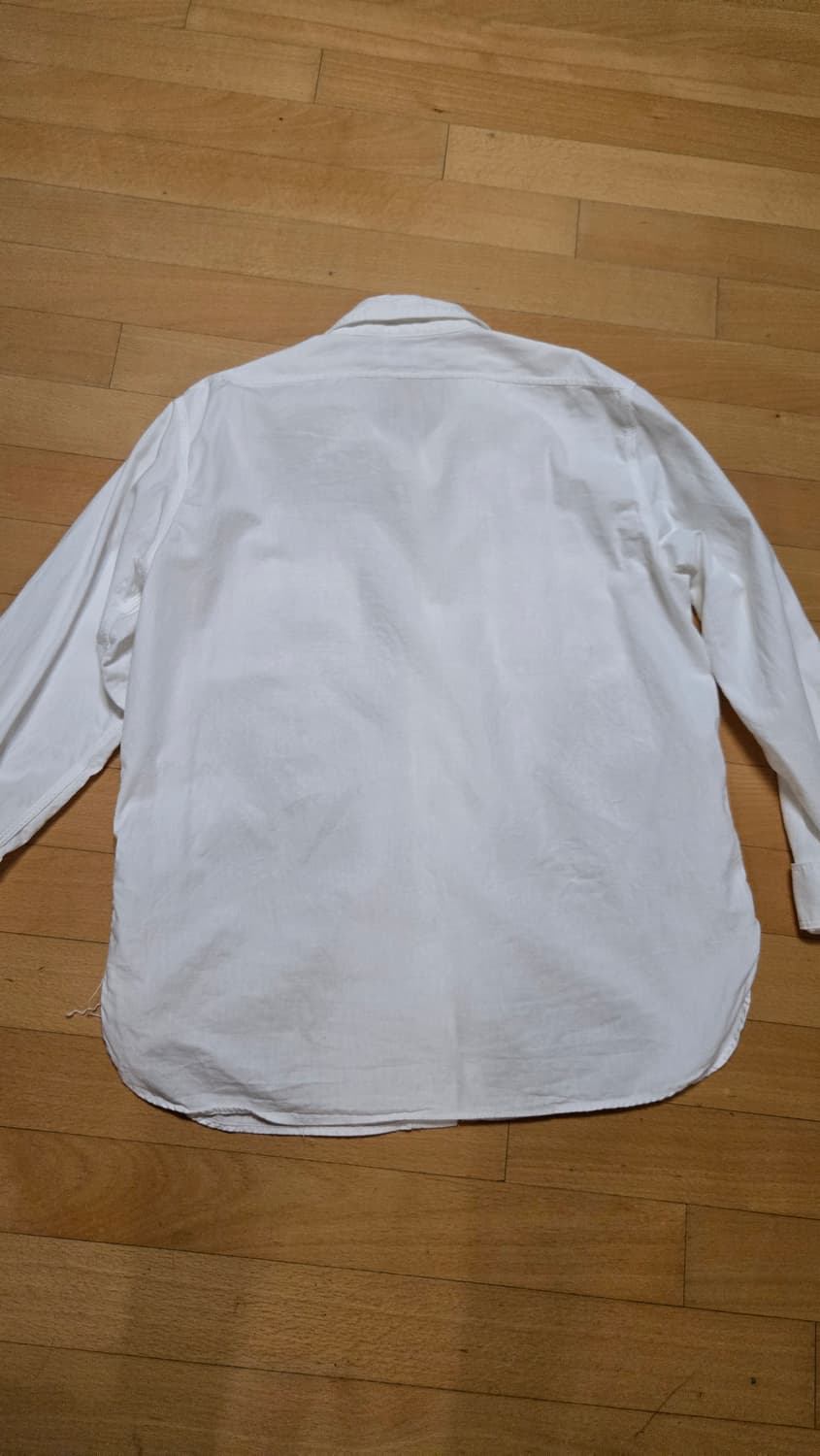 오어슬로우 화이트 샴브레이 셔츠 5 상품이미지5