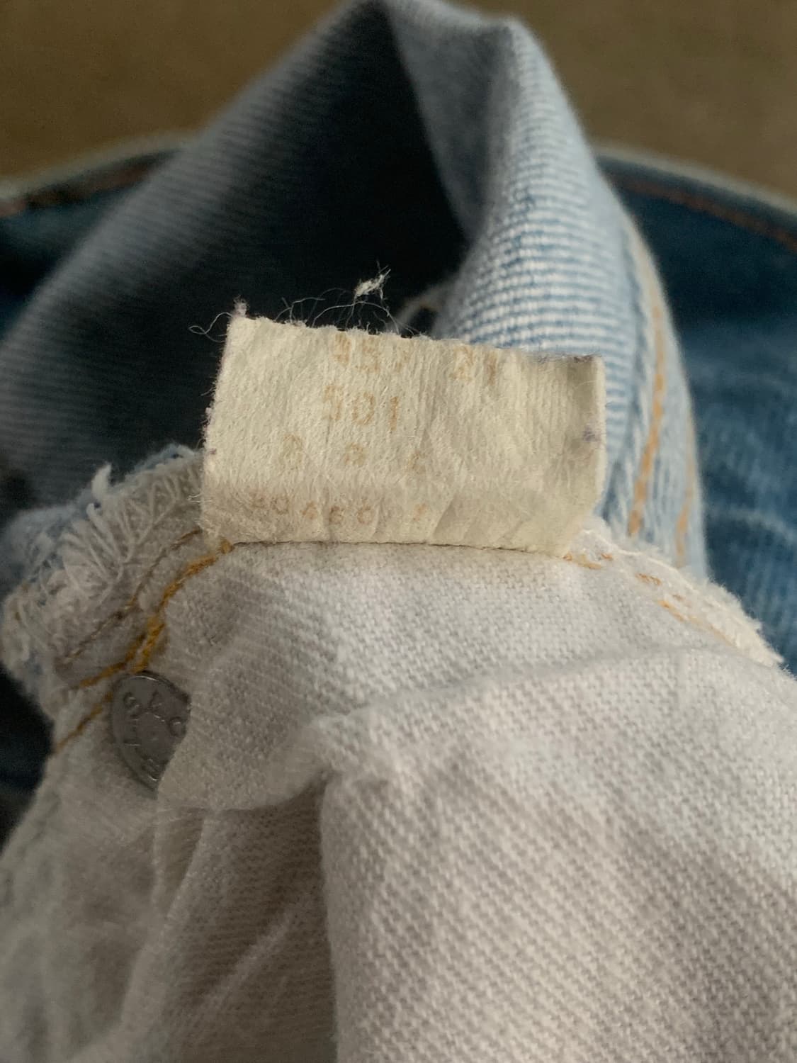 70s 리바이스 501 데님팬츠 66후기 상품이미지8