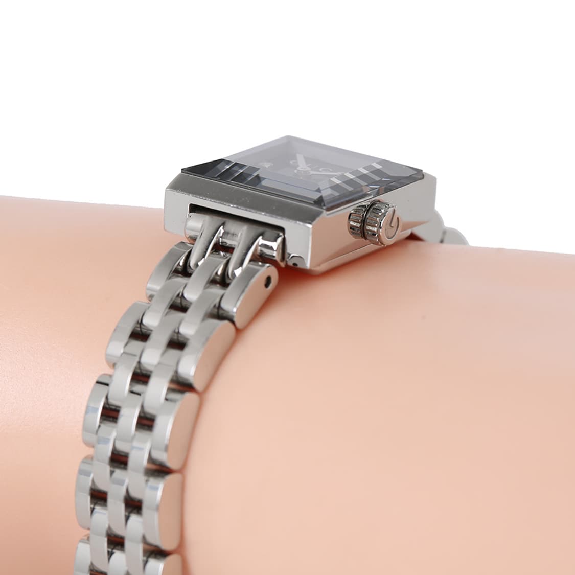 구찌 다이아 워치 128.5 스틸 미니 시계 팔찌 YA128507 상품이미지8