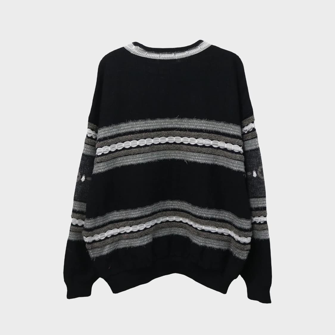 SANTAFE  울 혼방 자수 포인트 니트 64274 상품이미지2