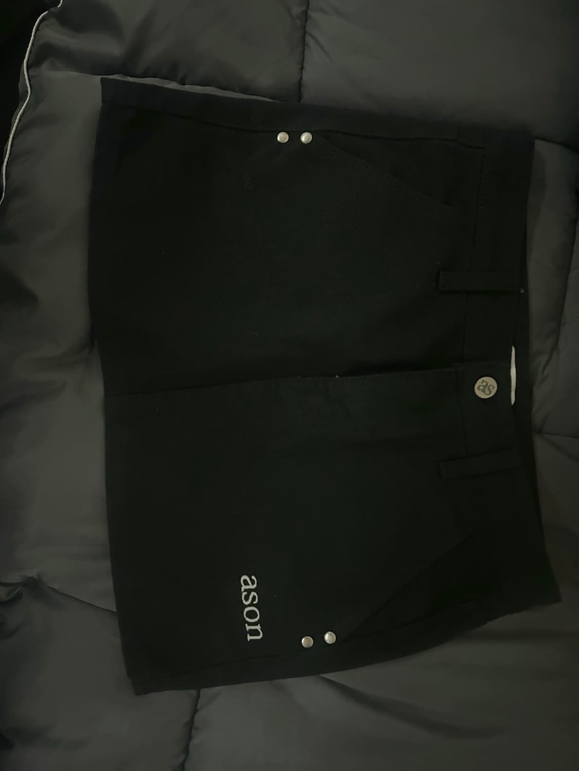 애즈온 치마s 로고 스커트 (m교환도 받음) 상품이미지2