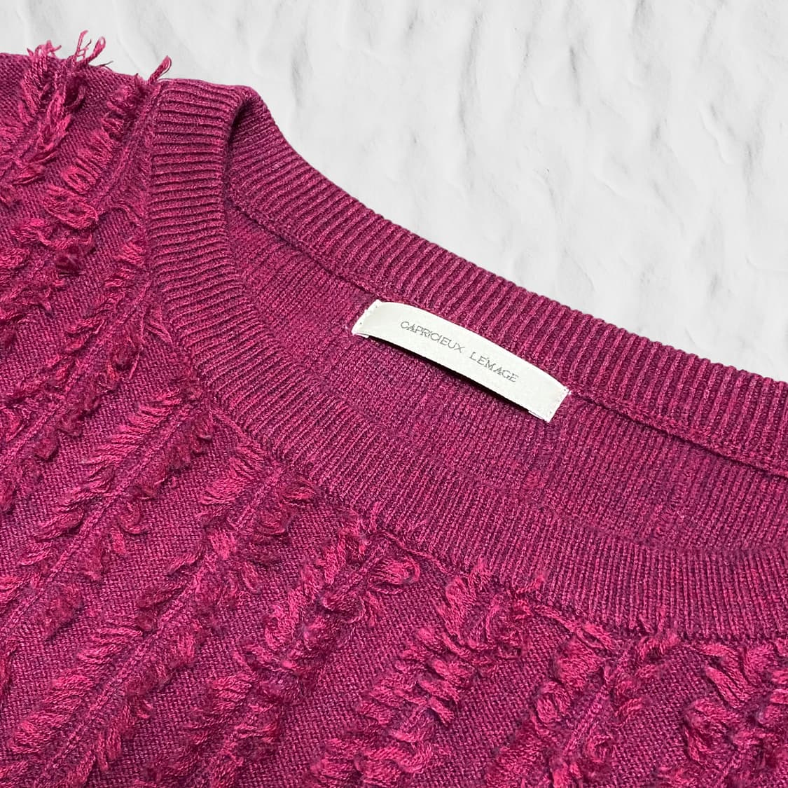 Capricieux Lemage 울혼방 니트 상품이미지4