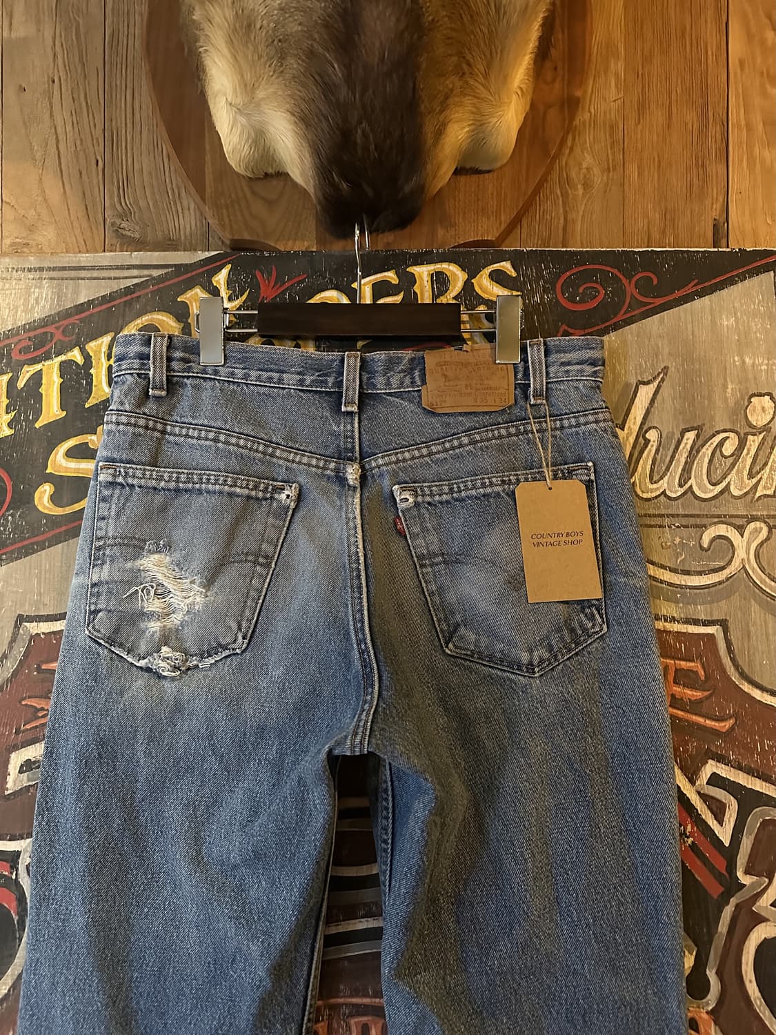 90s USA Vintage Levis 517 Denim Pants 상품이미지8