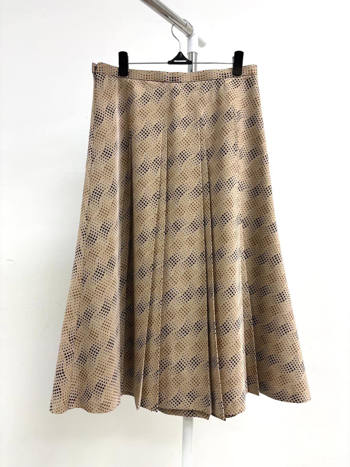 빈티지 베이지 미디 스커트 상품이미지6