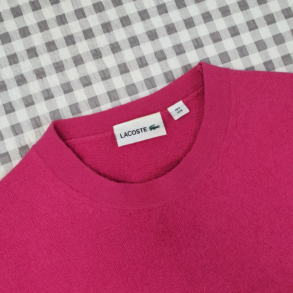 라코스테 울100 긴소매 니트 남자95 상품이미지2