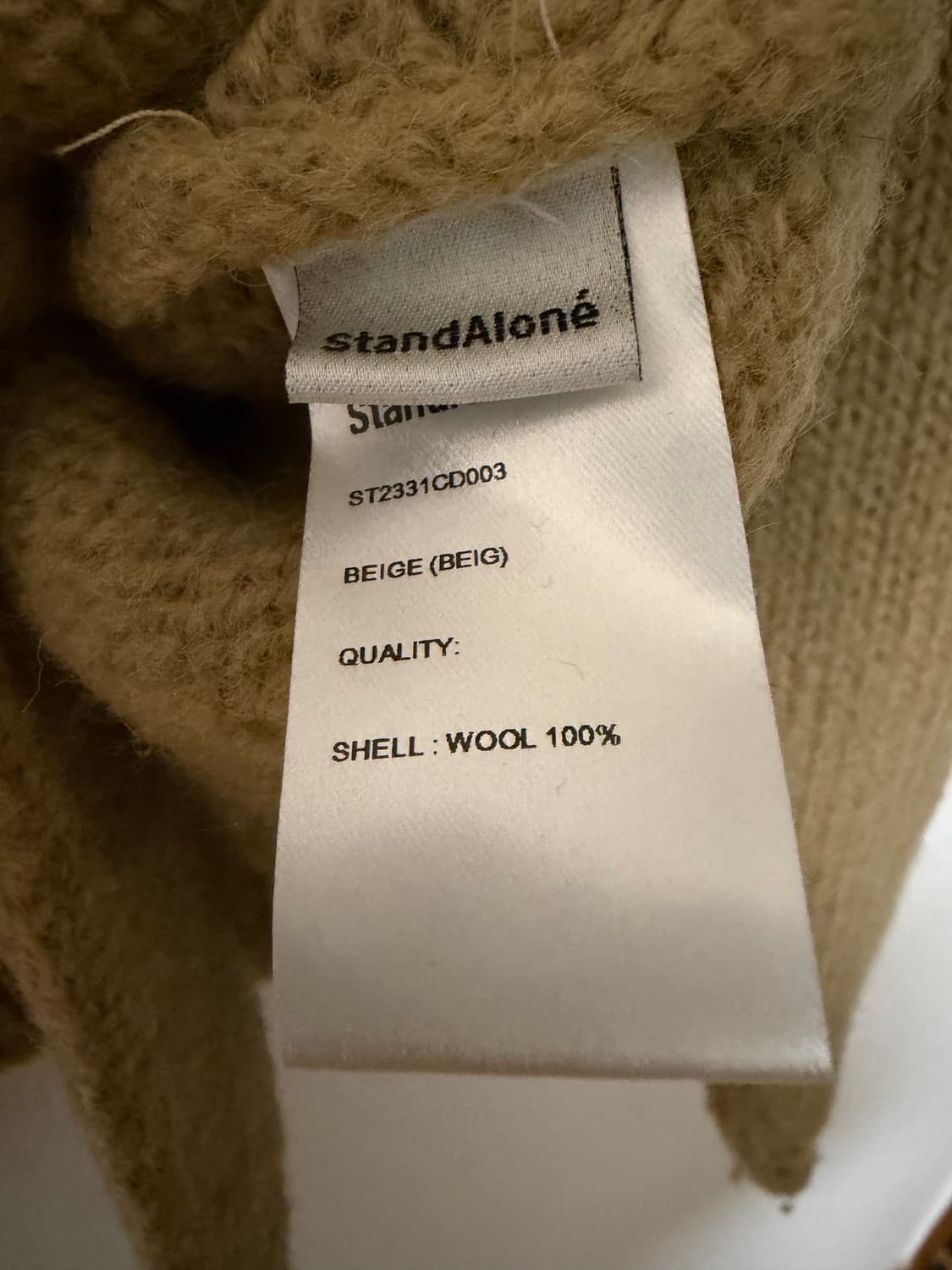 Standalone 데미지 가디건 상품이미지5