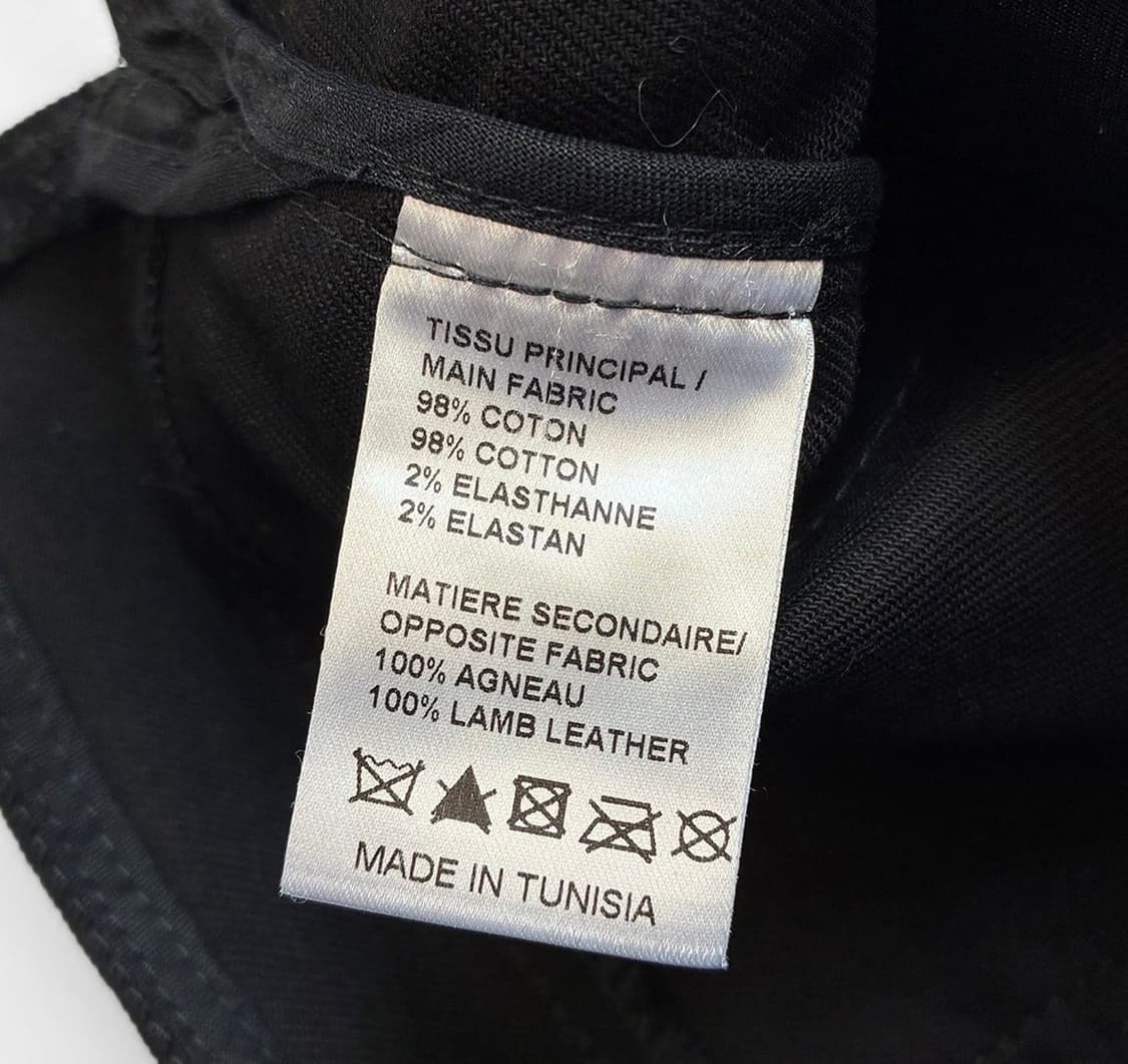 바네사브루노 가죽 배색 쇼츠 상품이미지7