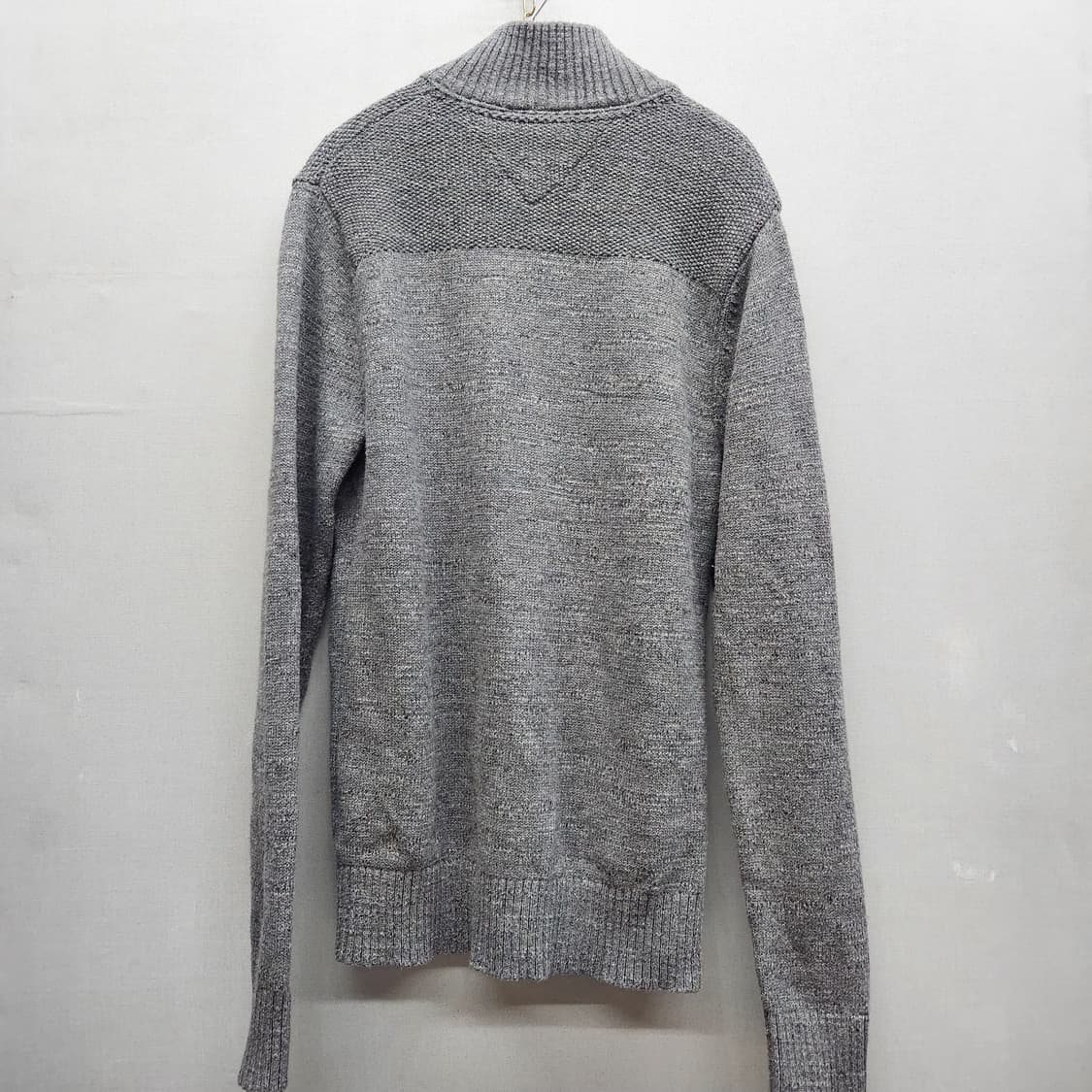 타미힐피거데님 로고 코튼 니트집업 S(S) 남여공용 상품이미지4