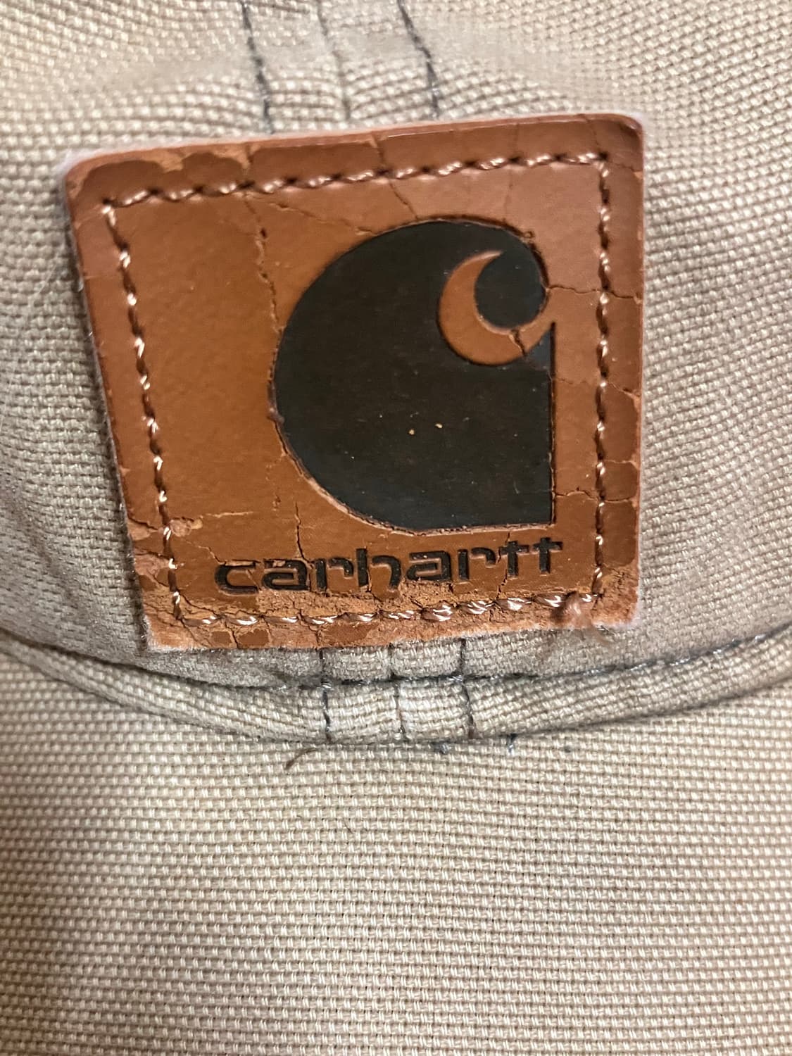 칼하트 베이지 오데사 캔버스 볼캡 상품이미지2