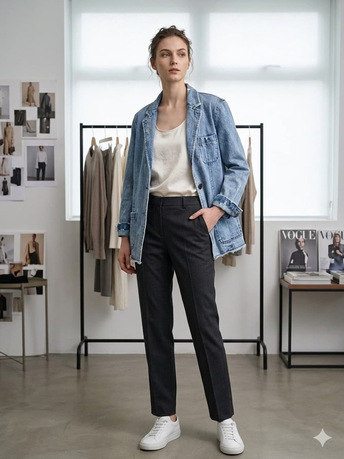 sjyp 데님자켓 상품이미지1