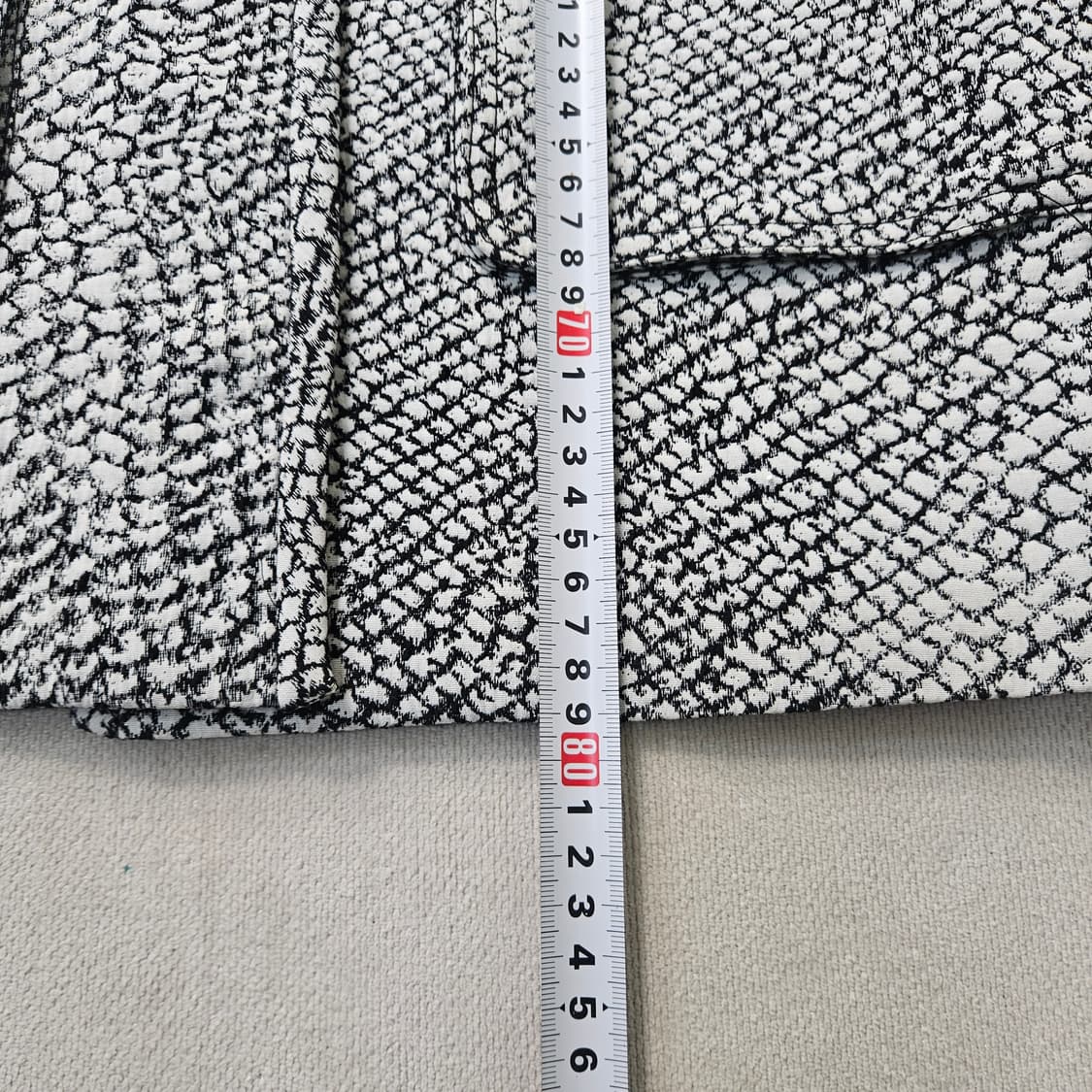 ONE 시슬리 파이톤 카라리스 울 코트 0326Y 상품이미지6