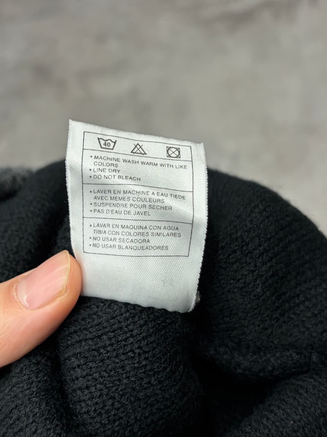 90s 나이키 스우시 블랙 비니 모자 상품이미지6