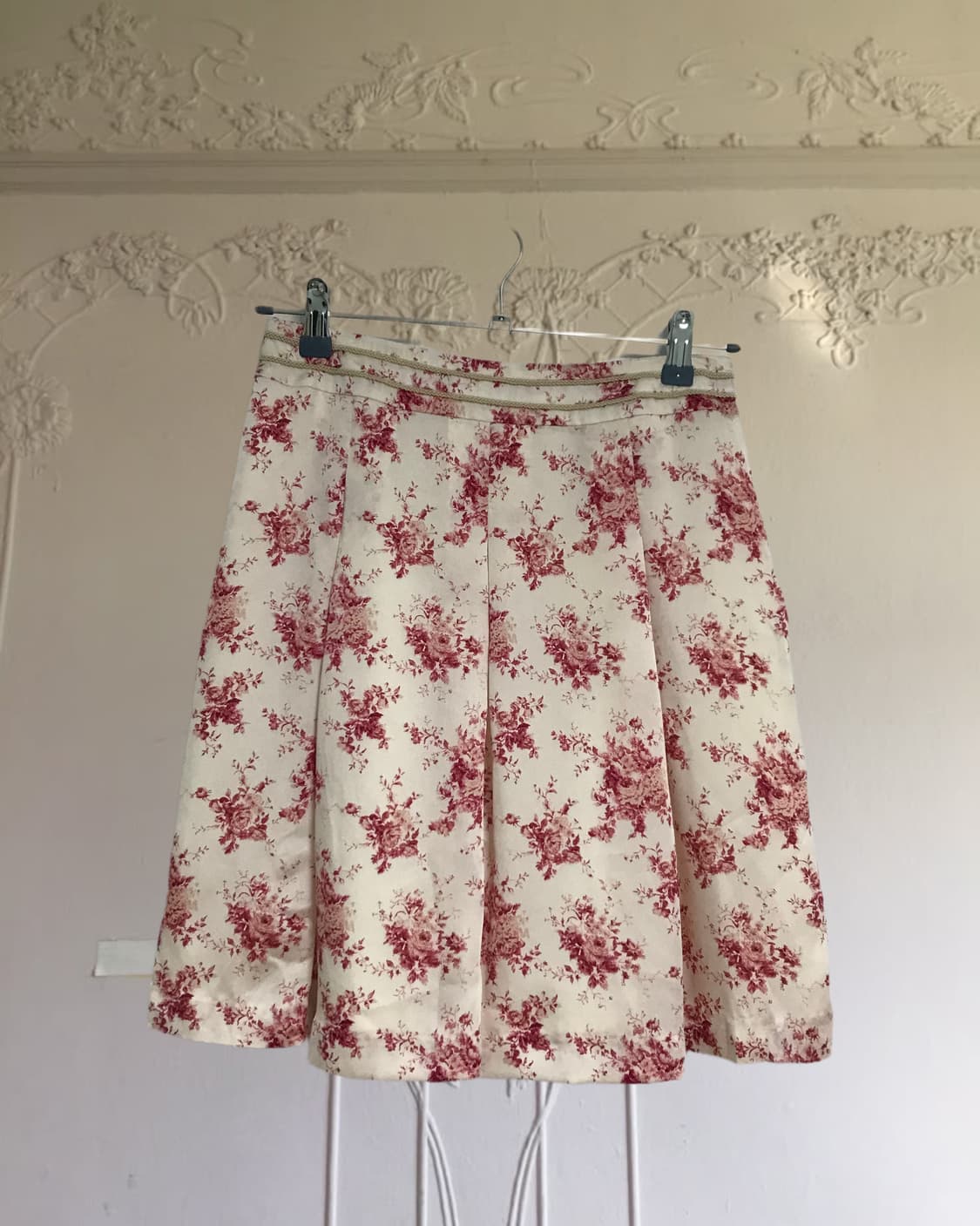 vintage pink pattern skirt (26inch) 상품이미지5