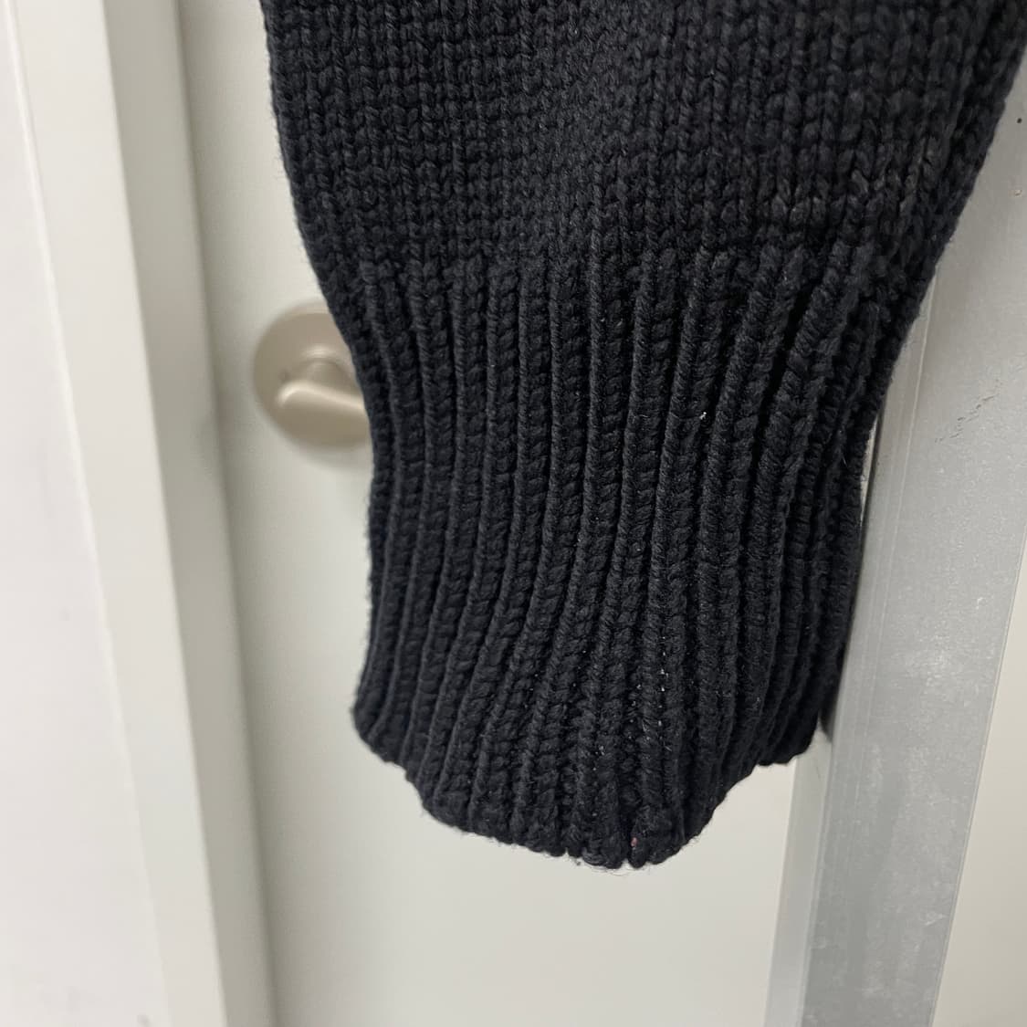 몽클레어 니트 팬츠 블랙 M(W) 상품이미지4