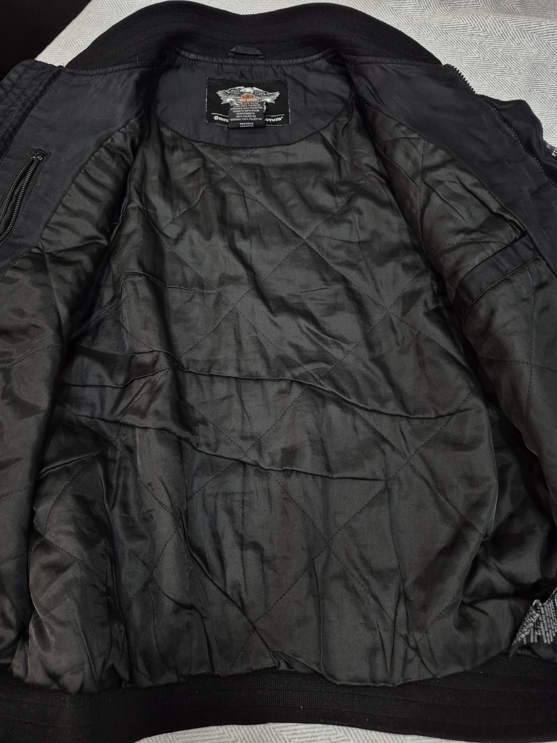 할리데이비슨 블랙 레이싱 자켓 남성 95사이즈 상품이미지6