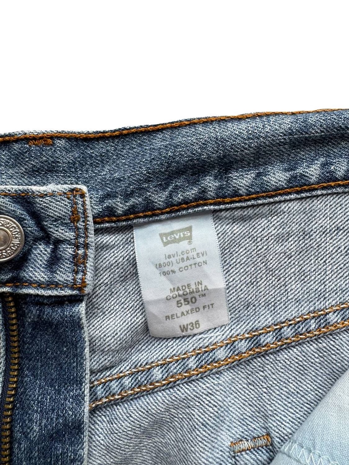 00s 리바이스 550 데님쇼츠 (34-35) p.8 상품이미지4