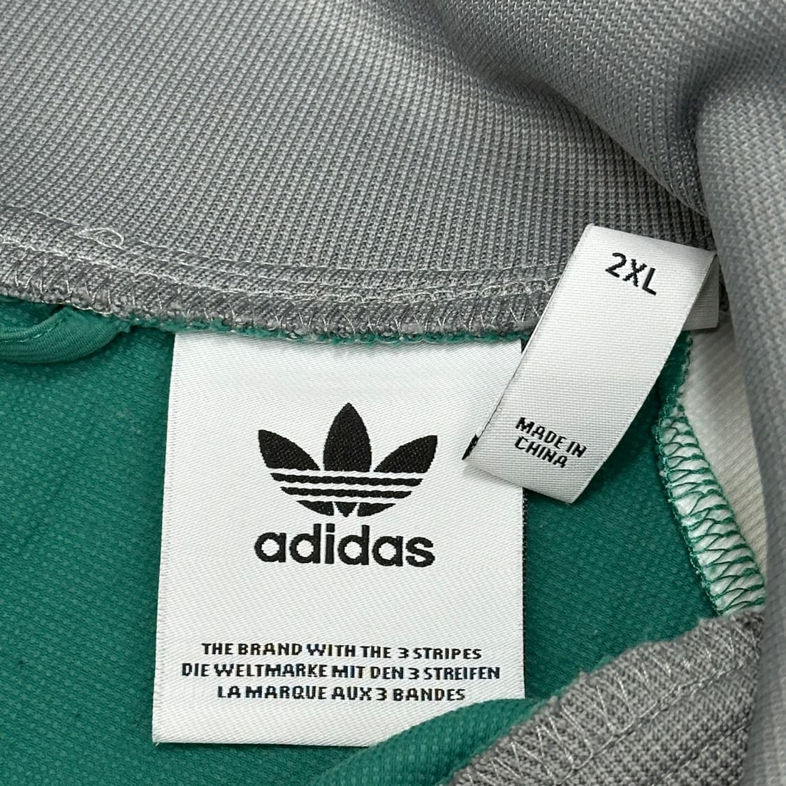 아디다스 배색 빈티지 바람막이 2XL 상품이미지8