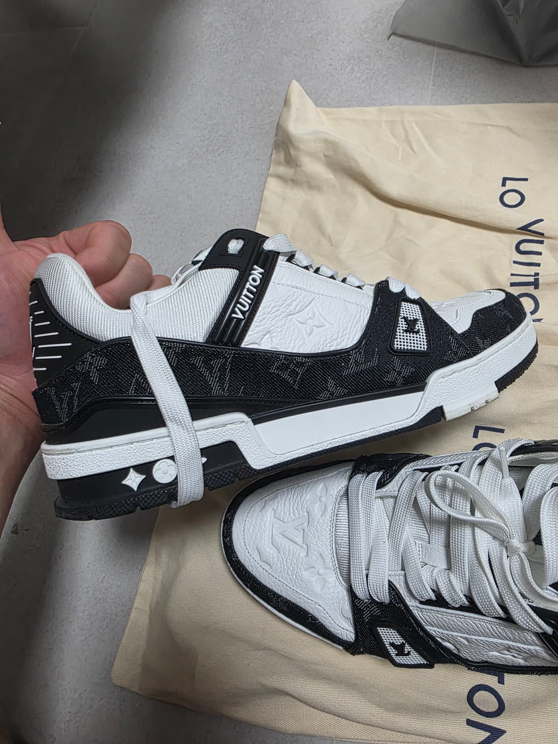 루이비통 트레이너 스니커즈 9사이즈 상품이미지7