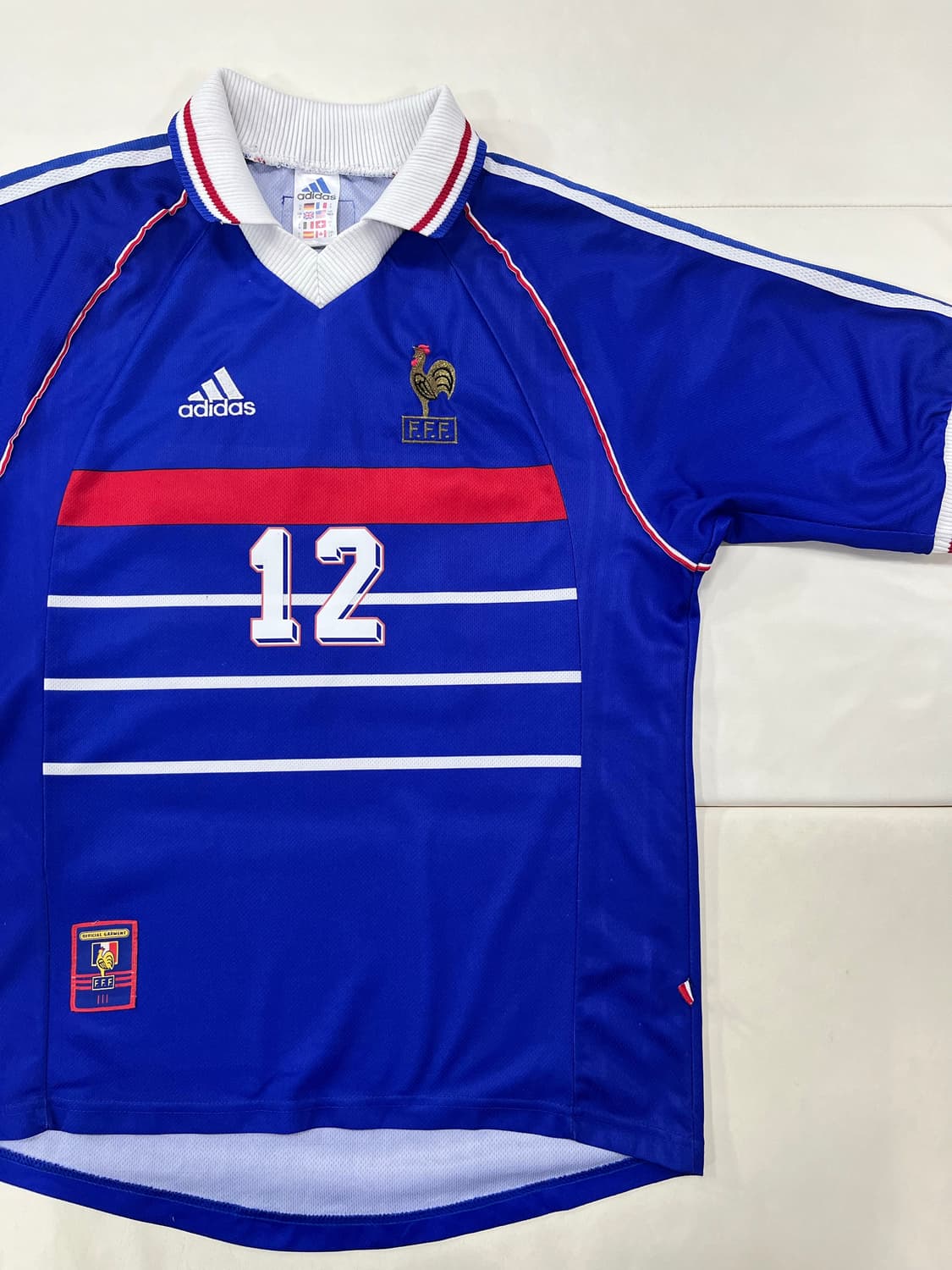 아디다스 98-00 프랑스 홈 티에리 앙리 상품이미지5