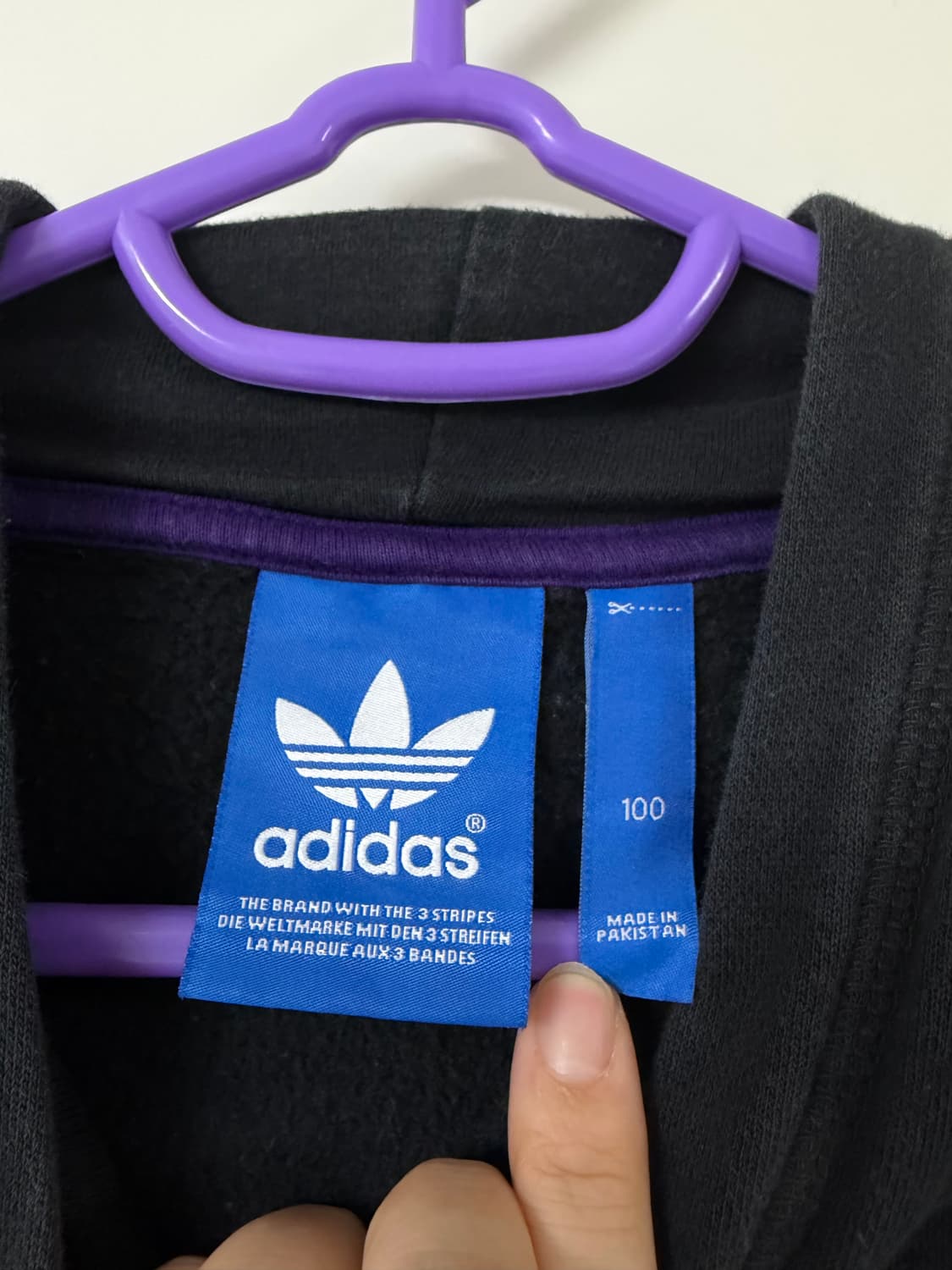 아디다스 레알마드리드 기모 후드 블랙 100 상품이미지5