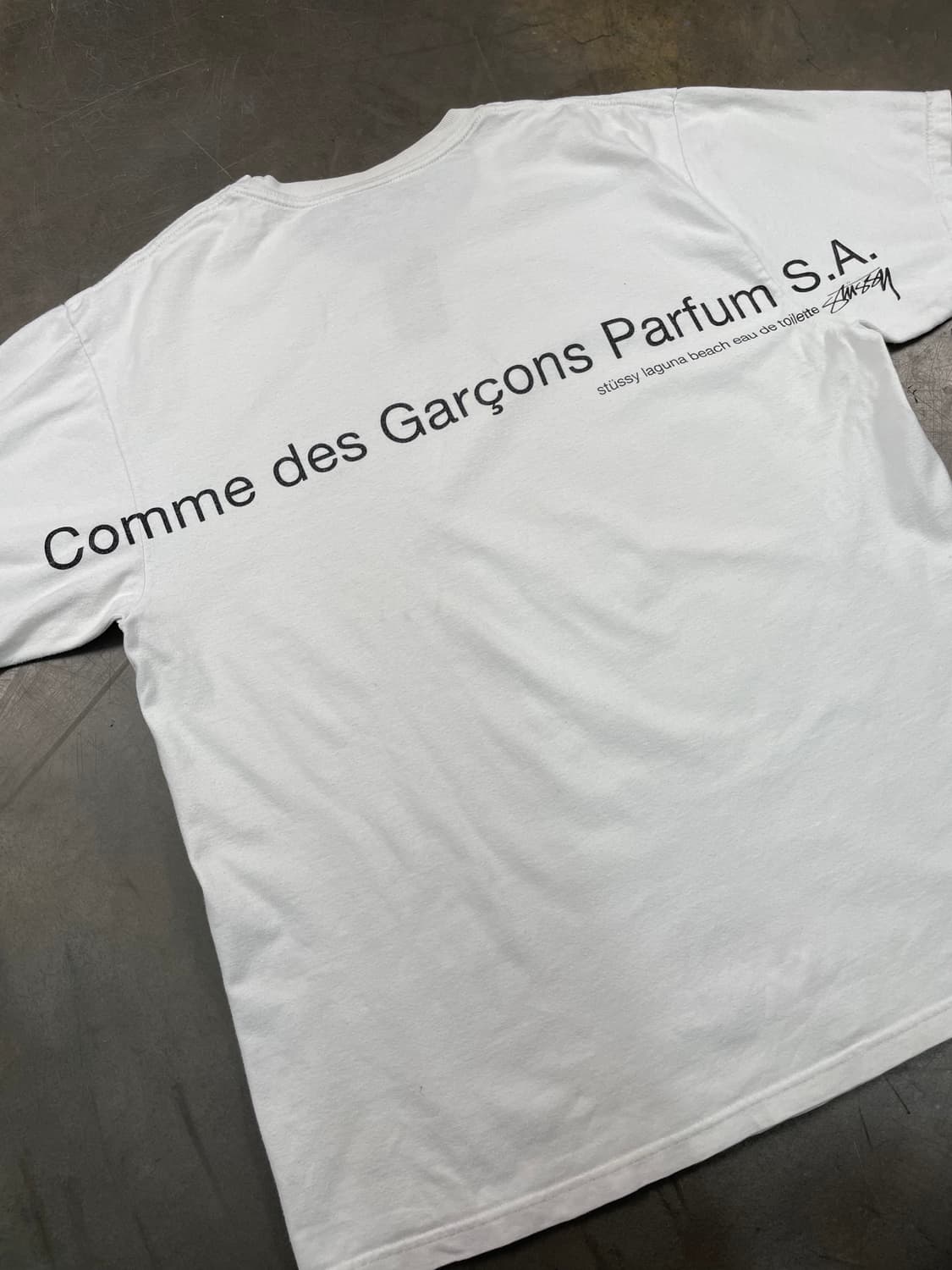 스투시 X 꼼데가르송 라구나 비치 반팔 티셔츠 상품이미지5