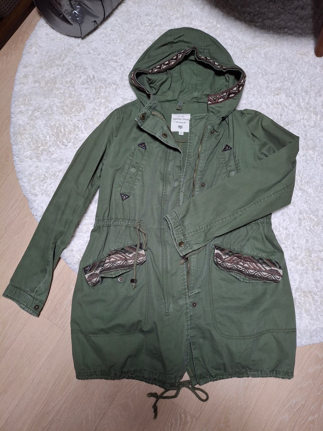 (마지막특가) 써스데이아일랜드 야상자켓 상품이미지1