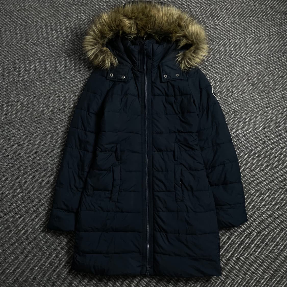 아베크롬비 우먼스 퍼 후드 롱 패딩 점퍼o 4737 상품이미지1