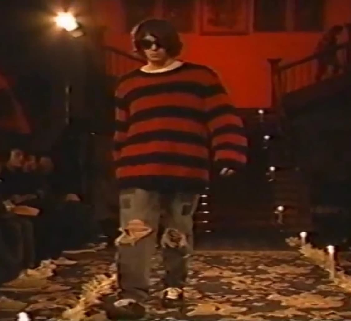 넘버나인 모헤어 스트라이프 스웨터 상품이미지3