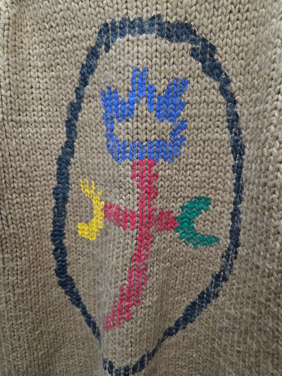 JC DE 까스텔바작 헤비 울 니트 스웨터 상품이미지2