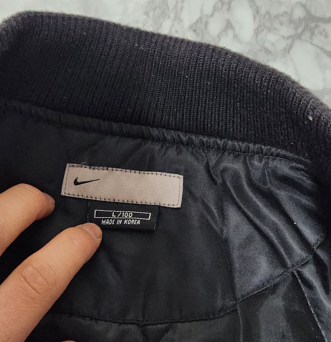 대장 나이키 빅로고 00s 올드스쿨 스타디움 블루종 자켓 상품이미지7