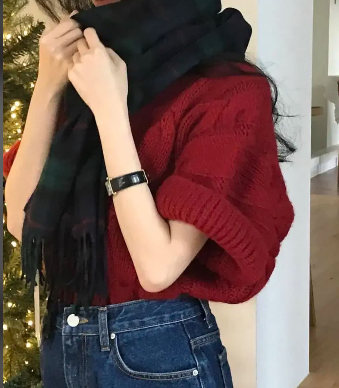 아카이브 제이투유 캐롤 하프 스웨터 상품이미지1