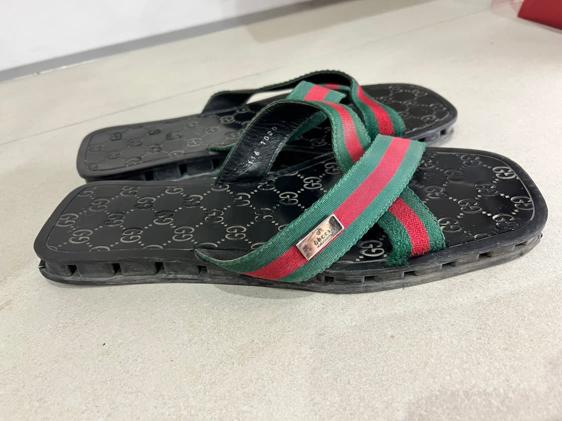 구찌 삼선 슬리퍼 상품이미지2