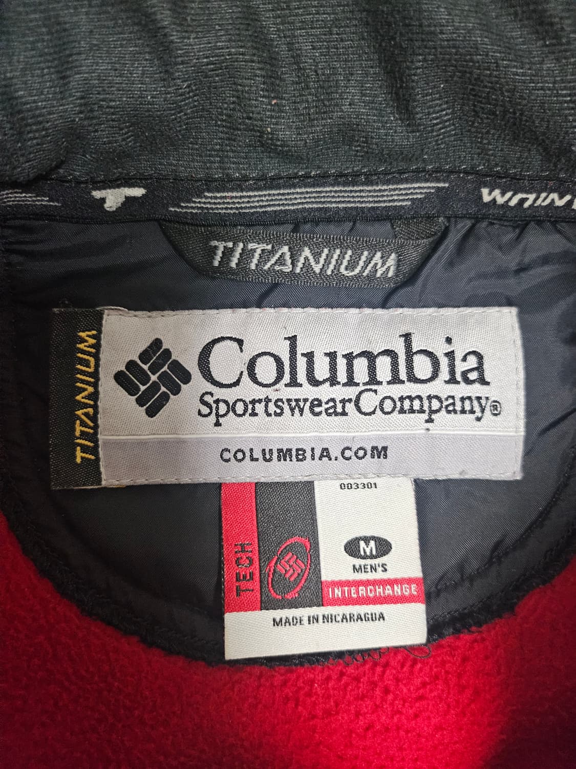 콜롬비아 티타늄 플리스집업 상품이미지5