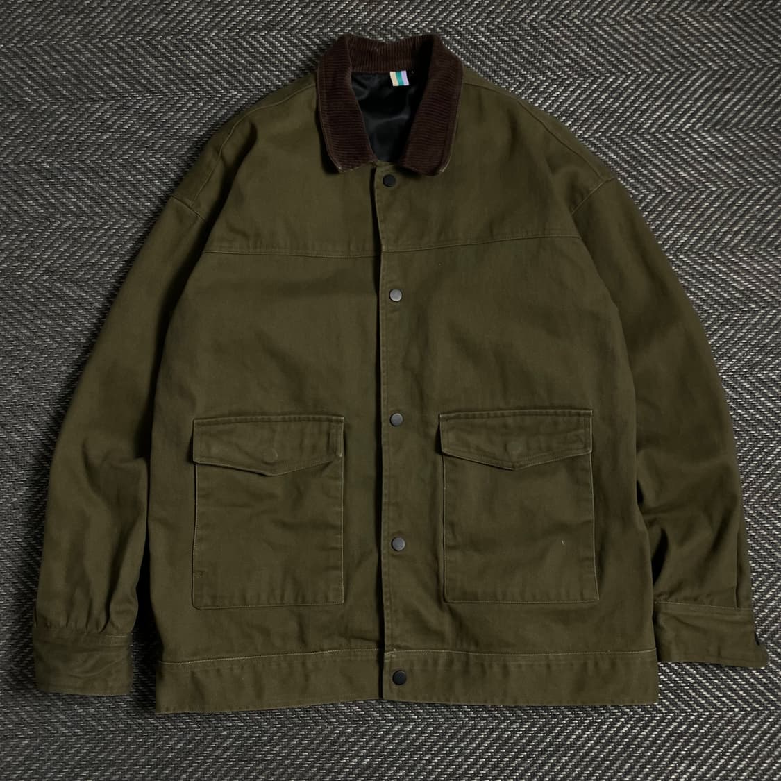 다이아몬드 레이라 트러커 헌팅 워크 자켓 올리브 y 4881 상품이미지2