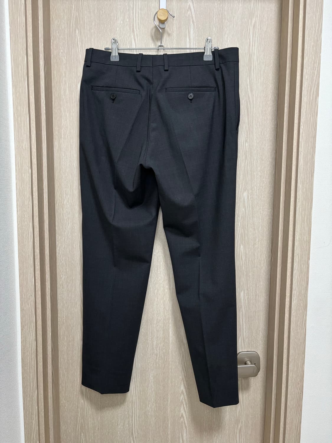 띠어리 뉴테일러 정장셋업(Zion,Marlo)/상의40,하의31/차콜 상품이미지7