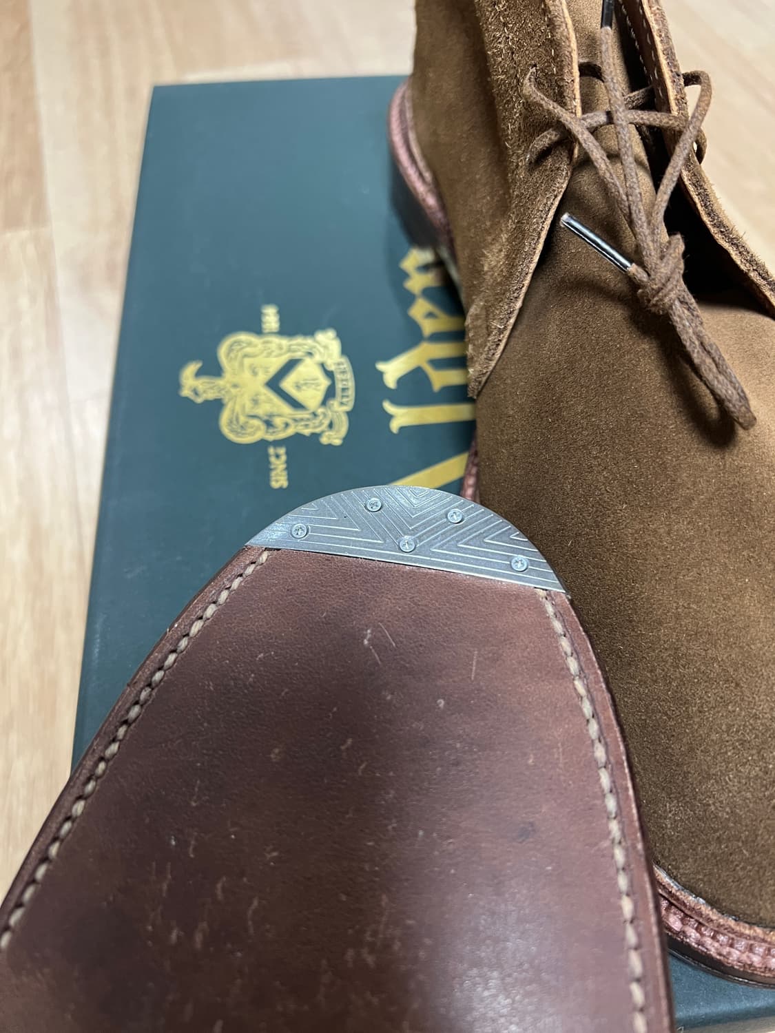 알든 1943 스웨이드 스너프 9E 새제품 상품이미지5