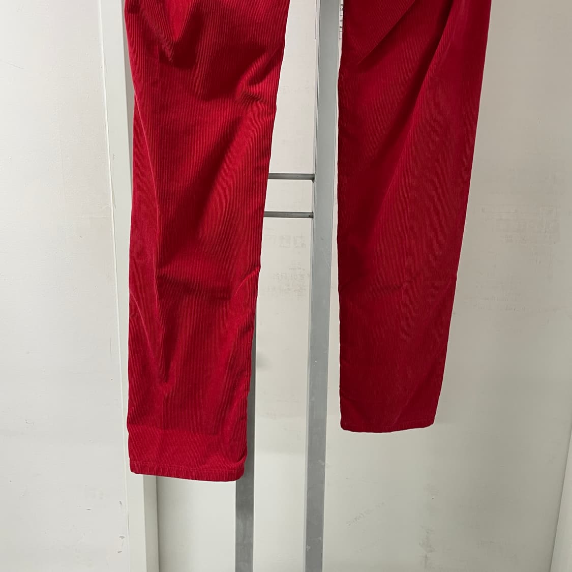 AMI 아미 코듀로이 팬츠 레드 M 상품이미지3