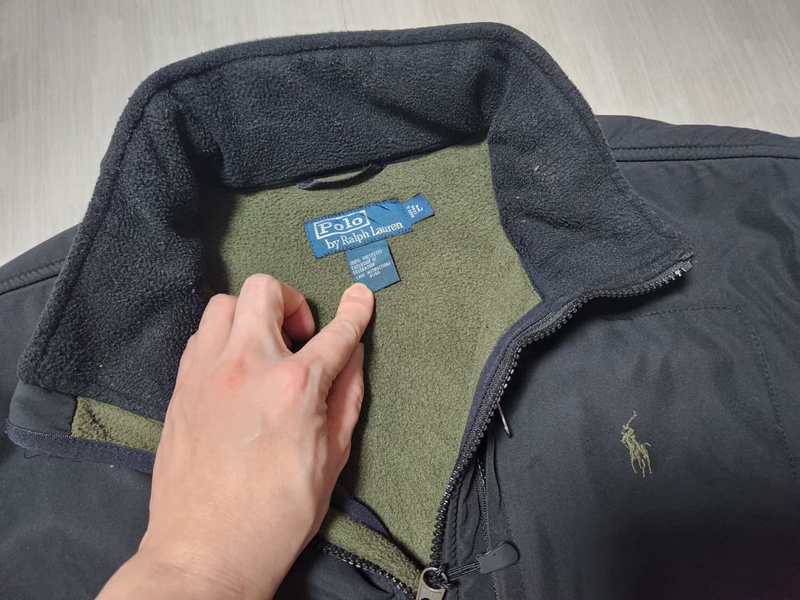 L 폴로 랄프로렌 폴라텍 플리스 자켓 올리브 상품이미지2