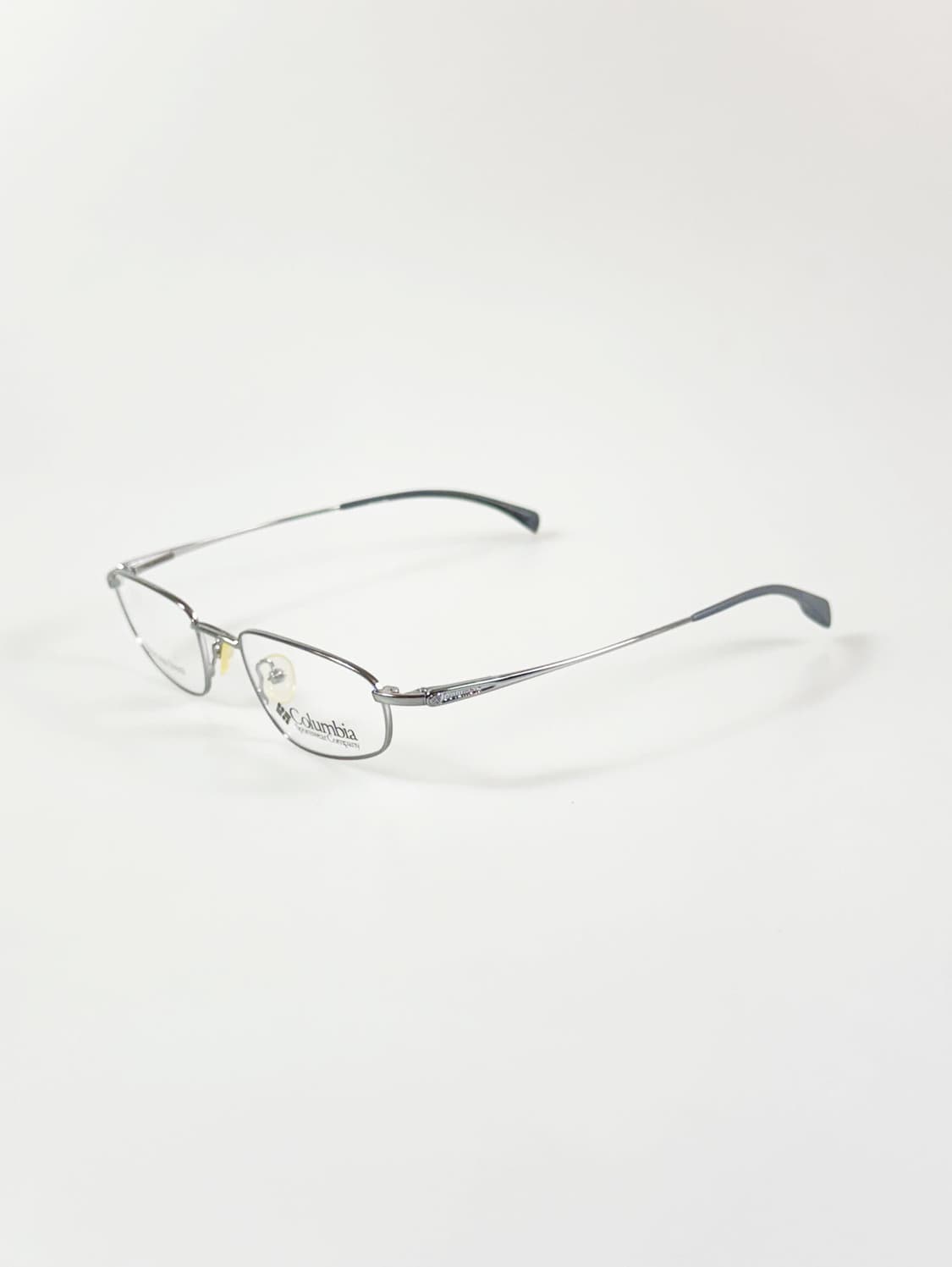 컬럼비아 실버 슬림 스퀘어 메탈 프레임 빈티지 안경 상품이미지3