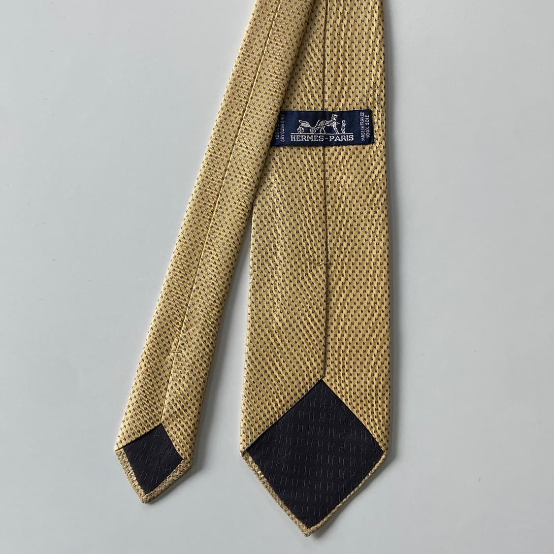 에르메스(HERMES) 모노그램 명품 정품 넥타이8.3cm 상품이미지3