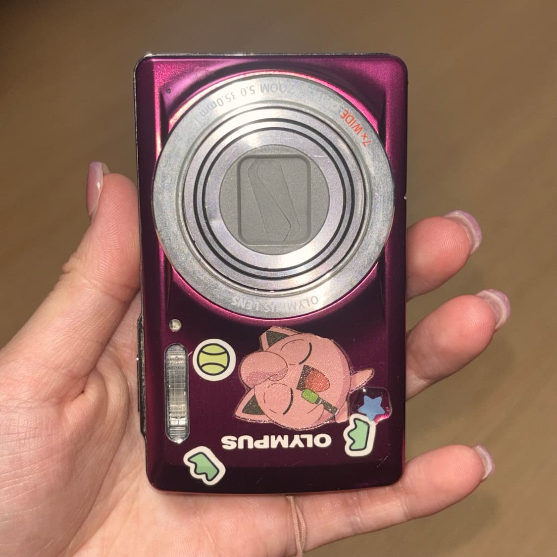 올림푸스 뮤 OLYMPUS 뮤-7030 핫핑크 작례o 상품이미지3