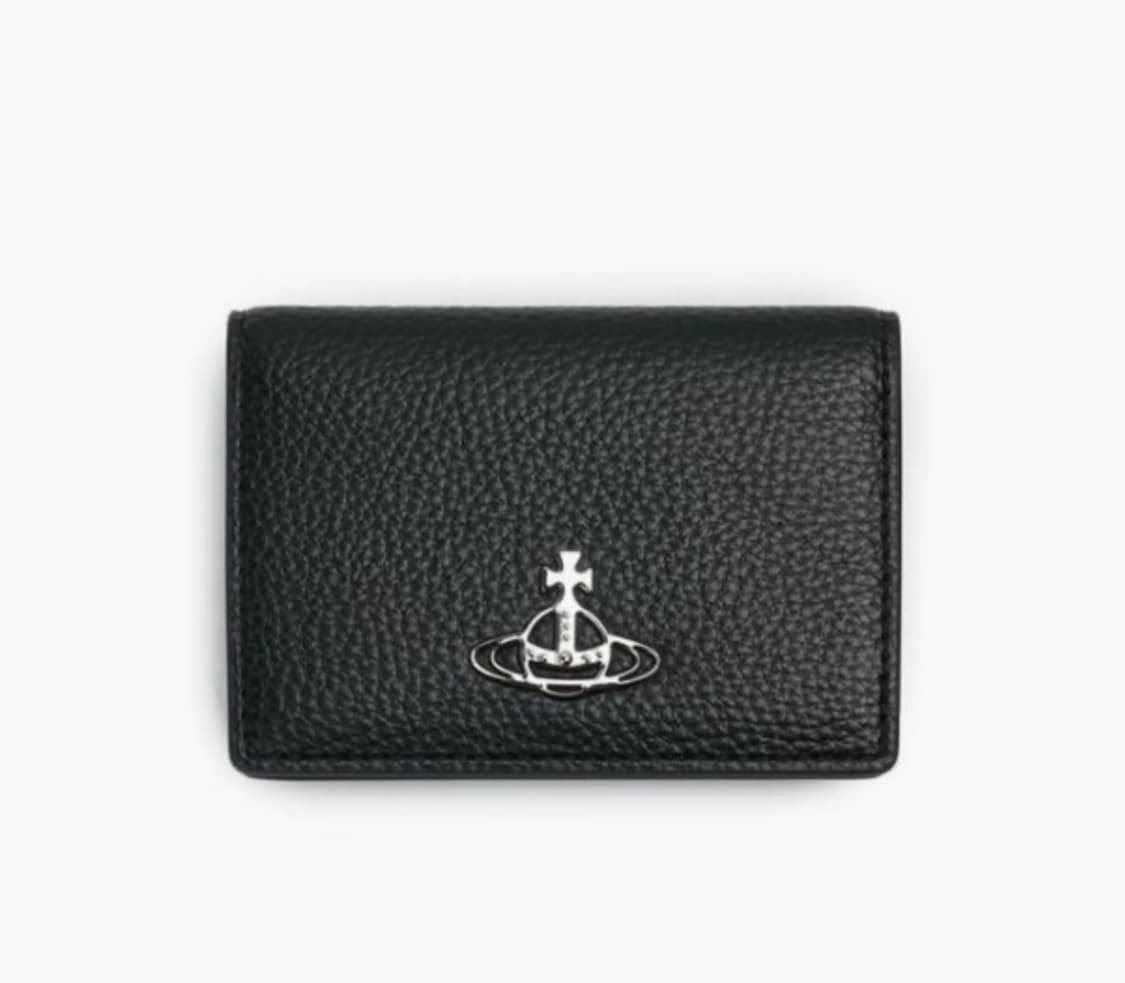 비비안웨스트우드 ORB PU그레인 플랩 카드지갑 상품이미지1