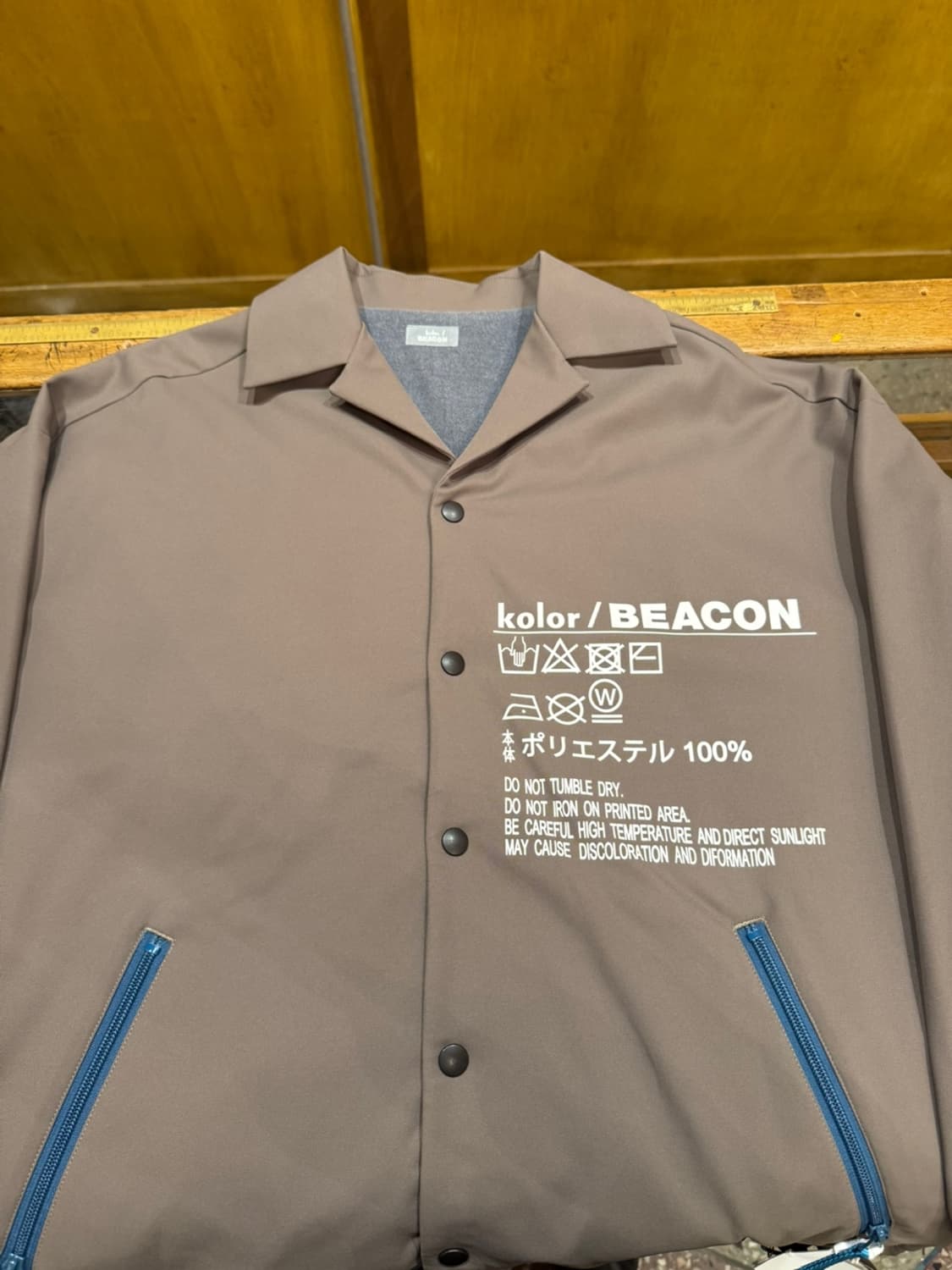 컬러 kolor / BEACON 블루종 (2XL) 상품이미지4