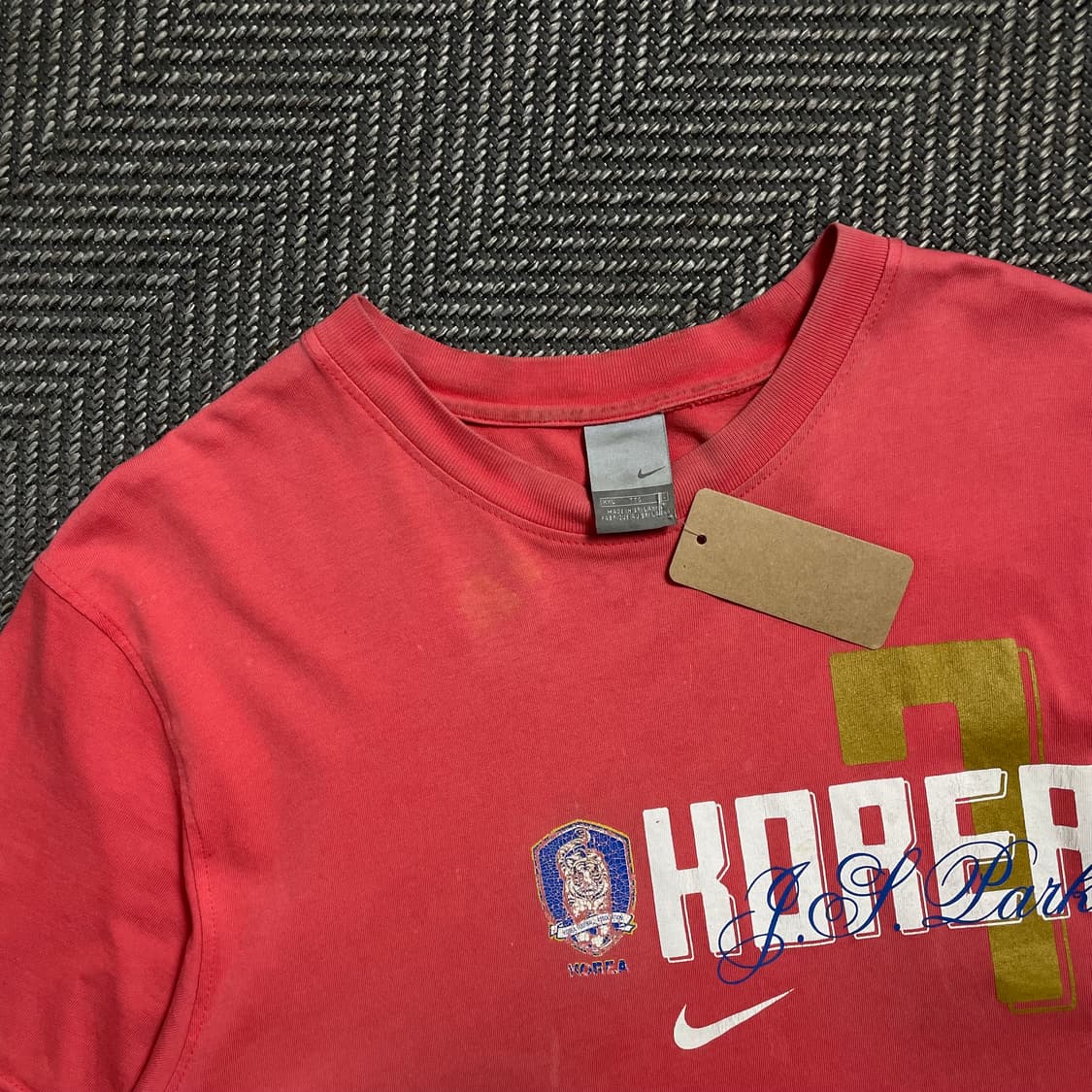 00s 나이키 2002 대한민국 국대 박지성 티셔츠o 4563 상품이미지5