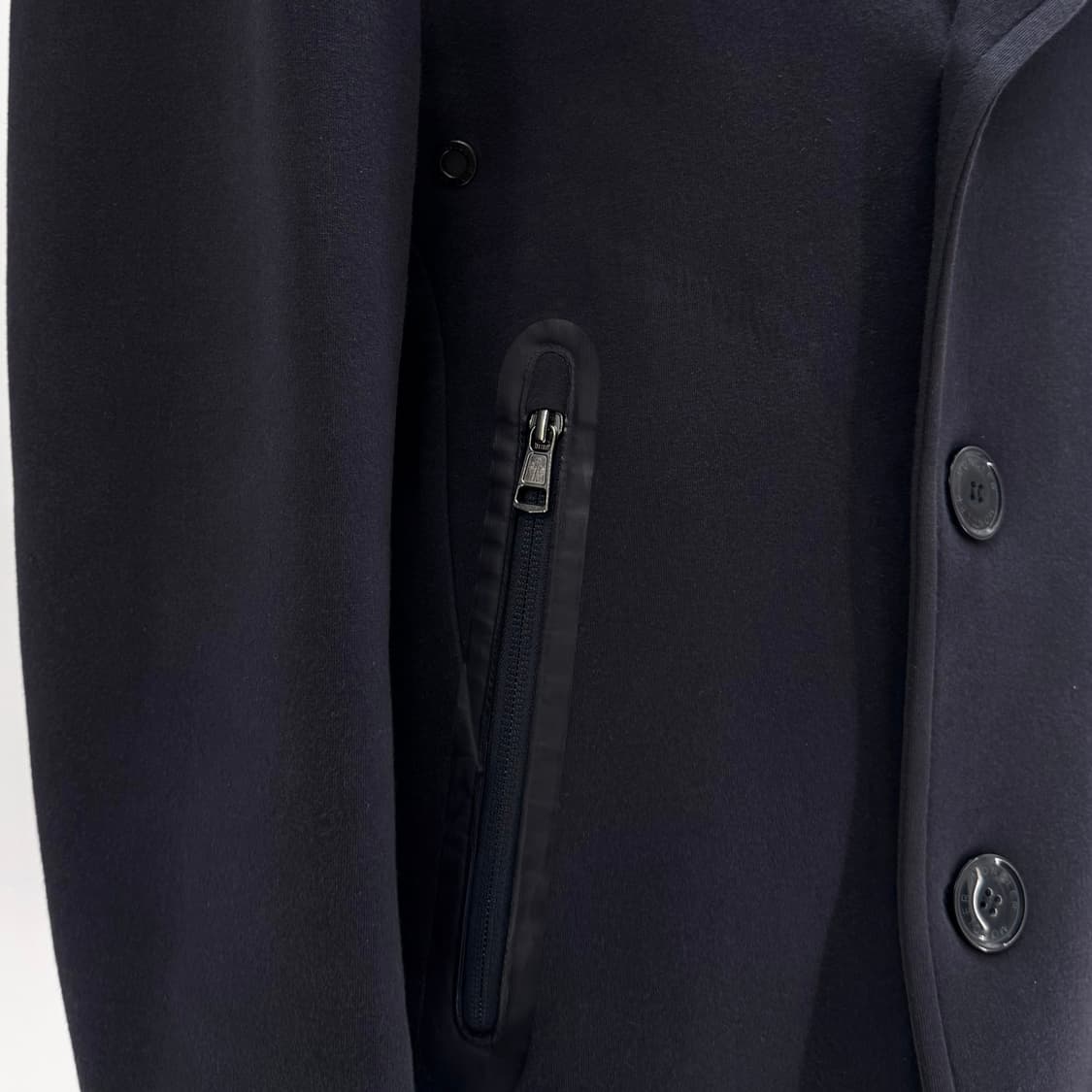[4사이즈] 몽클레어 남성 피코트 자켓 네이비 상품이미지7