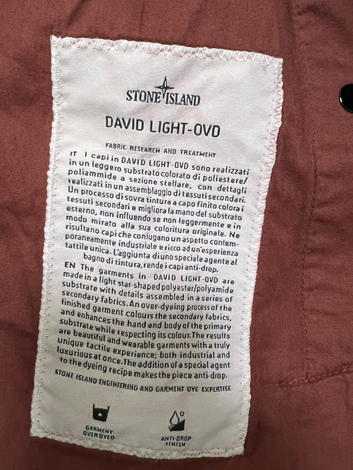 스톤아일랜드 다비드 바람막이 상품이미지8