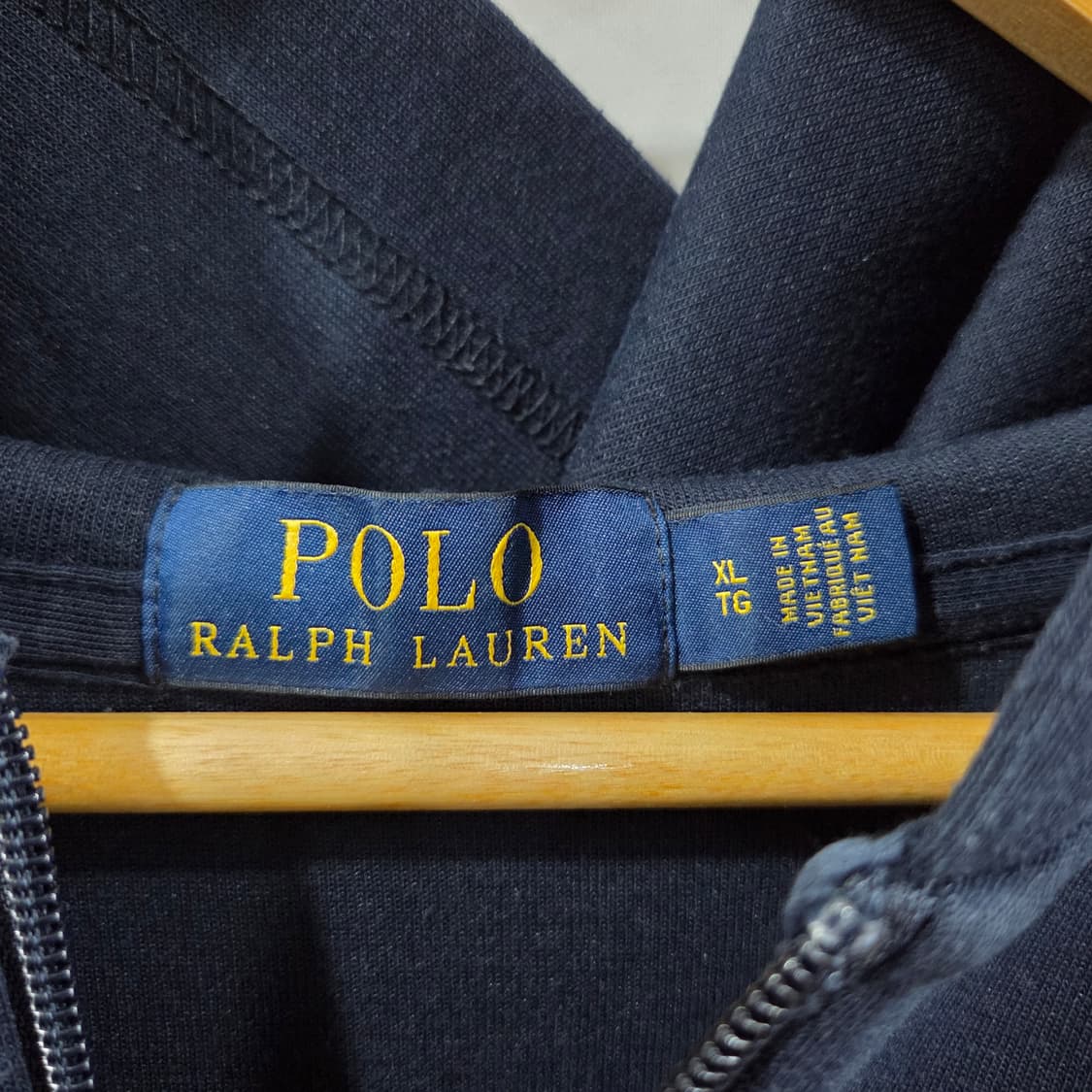 폴로랄프로렌 네이비 후드집업 XL 상품이미지3