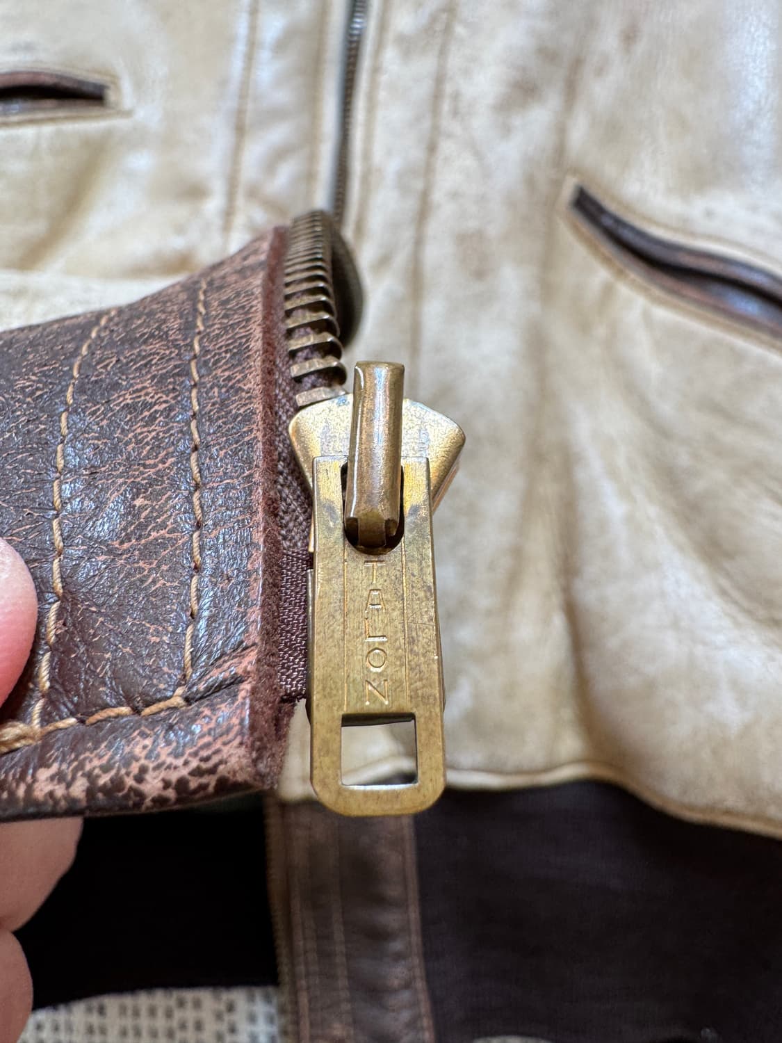 60s 레더 프린지 웨스턴 봄버 자켓 상품이미지5