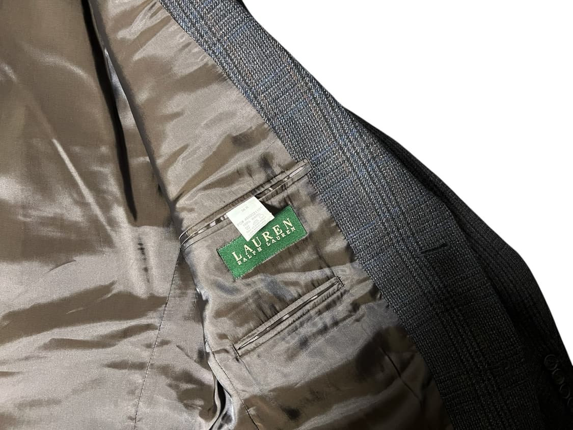 Polo 랄프로렌 체크 울 블레이저 남녀공용 상품이미지2