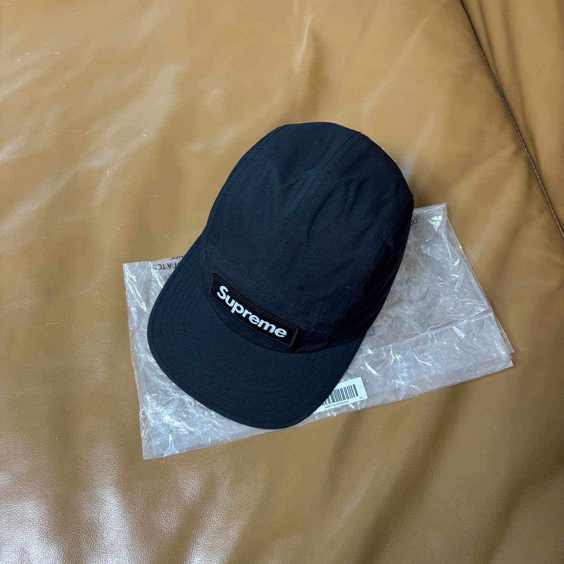 슈프림 캠프캡 모자 박스로고 25SS 고어텍스 블랙 상품이미지5